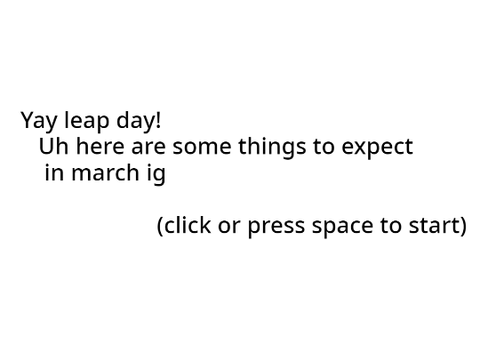 Leap Day Special