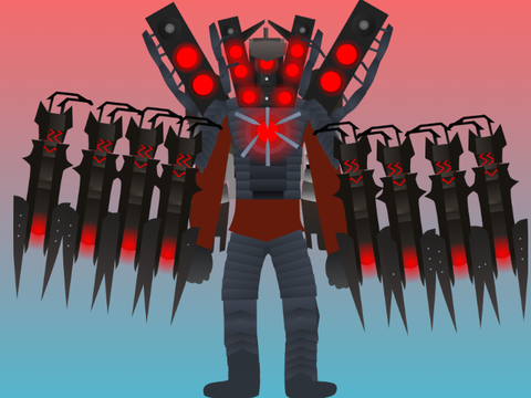 Samurai Upgraded Titan Speakerman 4.0 [Skibidi Multiverse] remix