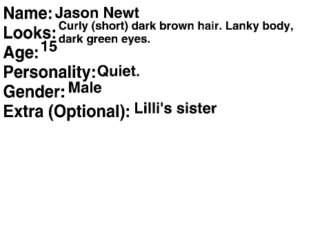 High School RP Sign Up Sheet remix