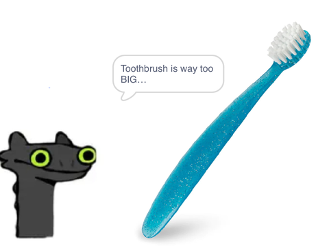 Toothless’s Toothbrush!  | Watch till the End! |