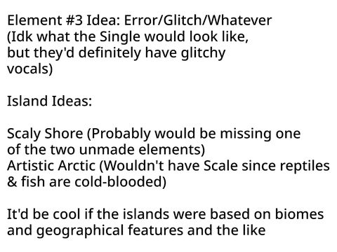Creature Choir Ideas
