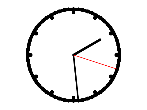 Analog Pen clock
