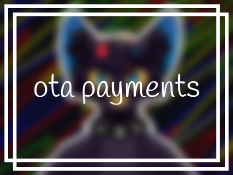 ☆ payments for @kaniine