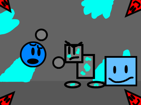 Blue Square VS Blue Circle 3!