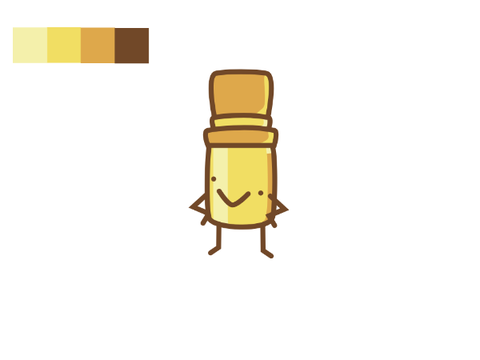 add your OC with this color palette