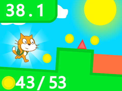 Scratch a Platformer HACKED #games #all  remix
