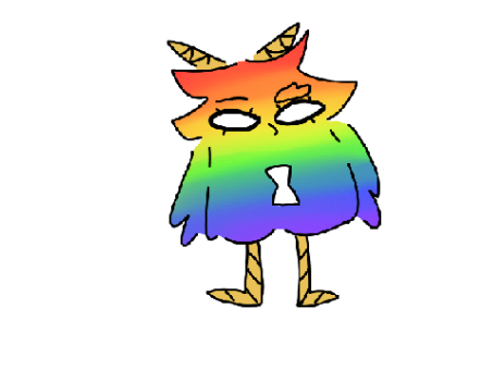 my floofything, RainbowCake!!