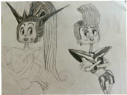 Velvet and Veneer Fan Art (w.i.p