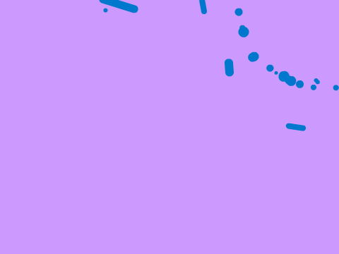 flying dots