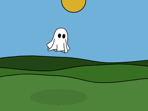 ghost animation with shadow
