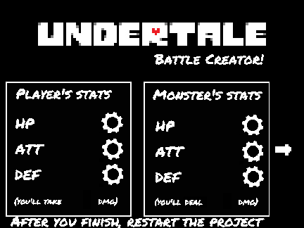 Undertale Simple Battle Creator v 3.3b/eggtale