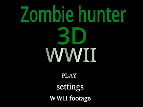 Zombie hunter 3D: WWII