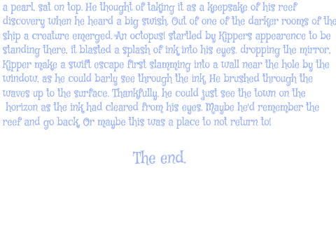 Story Writing Contest entry!