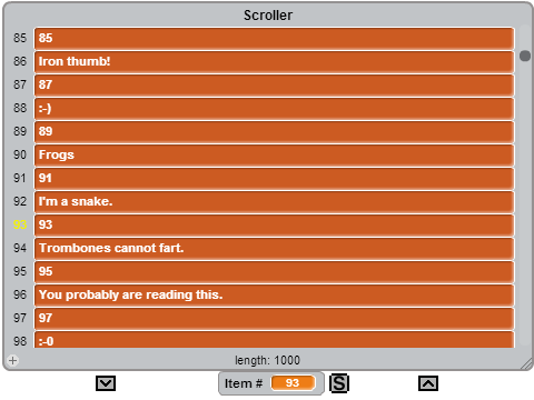 Auto Scroller