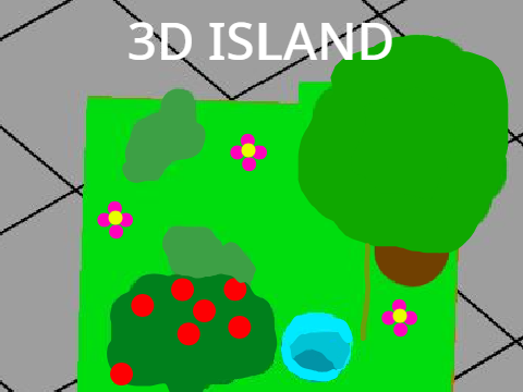 3D Spring Island 0.3