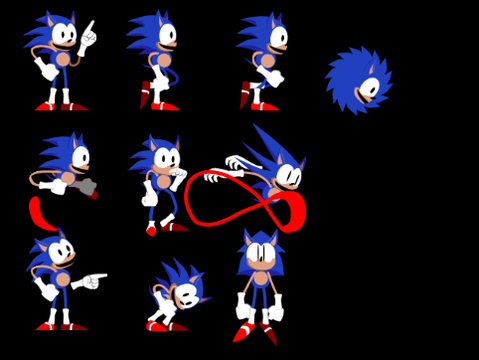 Rewrite Sprites (Not for Sonic Lite)