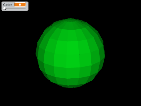 3D Moving Globe
