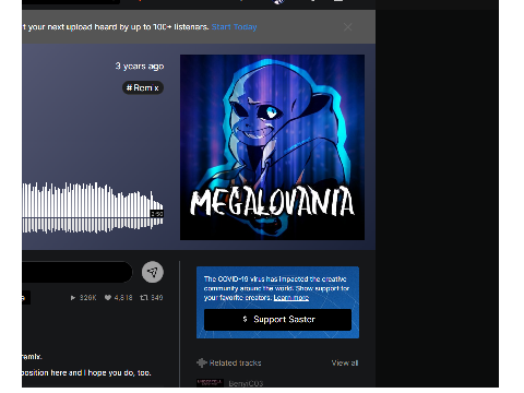 Megalovania Resastered再現