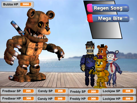 Return To FNAF World Sample Boss