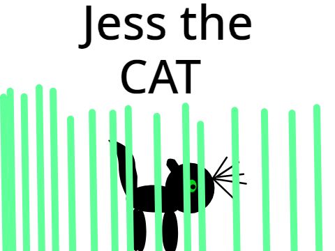 Jess the Cat art
