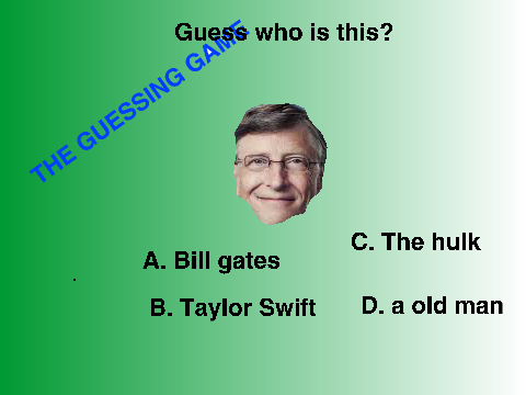 The Guessing Game