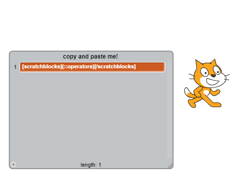 Forum blocks creator!