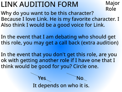 The Legend of Zelda: Forgotten Legacy Voice Auditions remix