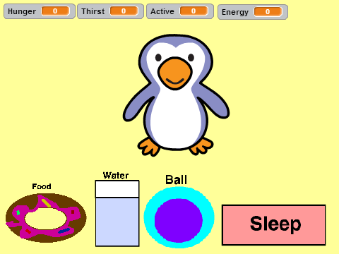 Pet Penguin Game
