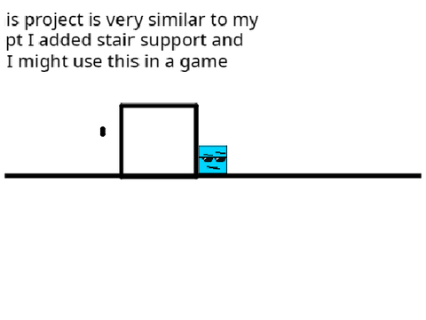 100% Pen Scrolling Platformer Engine BUT you can make platforms and stairs