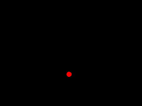 Laser pointer game for cats