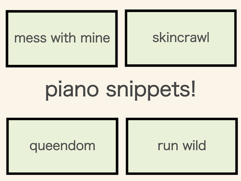 unfinished piano covers