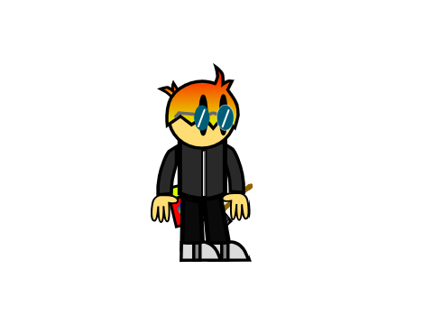 New glasses and suit