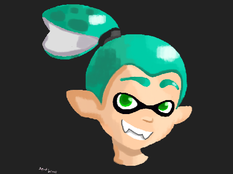 Splatoon Art: Jase, from Splat RP!