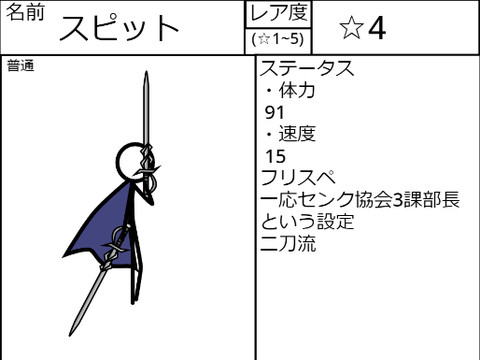 新しいゲームのキャラ募集 remix