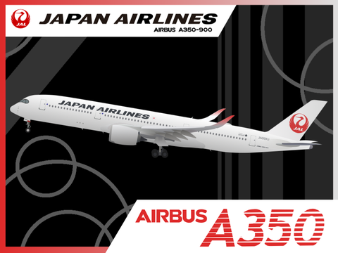 【フルベクター】JAL A350-900