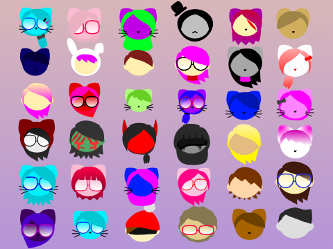All of my OCs (The Definitive Edition)