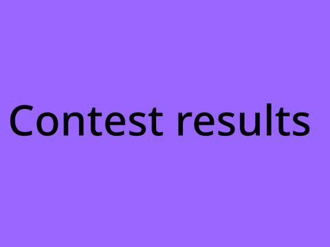 Contest results  
