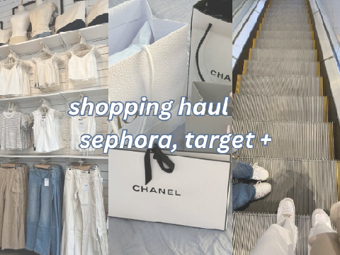shopping haul !!