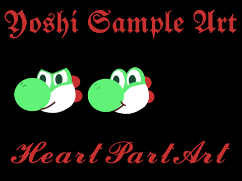 Yoshi Sample Art