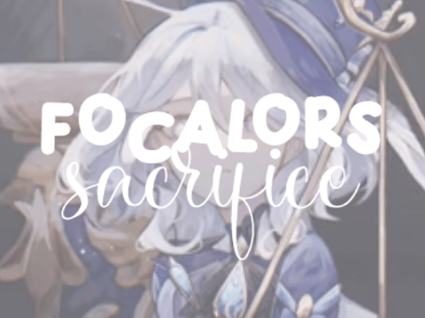 ꒰ ꒰ focalors sacrifice piano cover