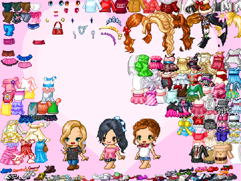 organised fantage dress up