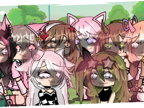 7# umbrella / gacha meme / we'll always be here for you! <3