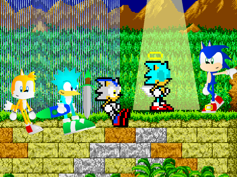 Add yourself hanging out in Aquatic Ruin! remix