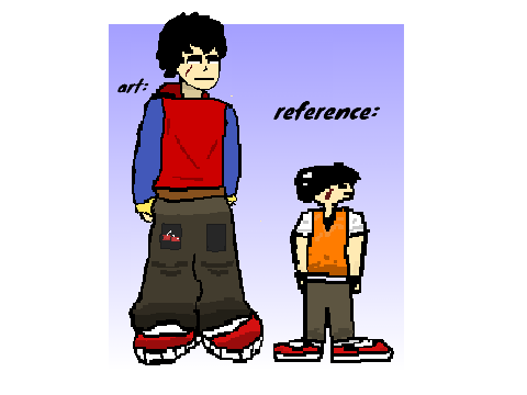 nuh uh uh my art now