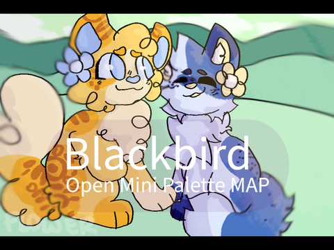 Blackbird - Closed Mini Palette MAP