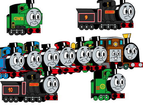 Thomas Smash Friends 64 Characters Pack