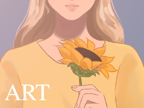 Happy late birthday Sunny! Art