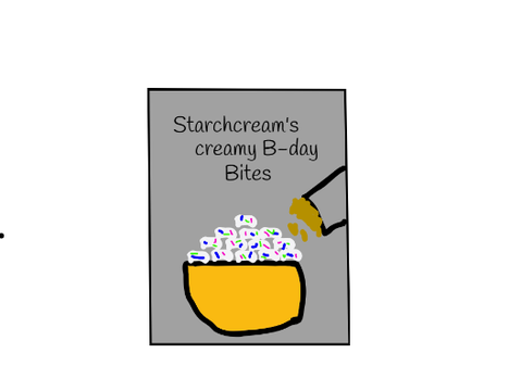 Starchcream's Creamy B-day bites