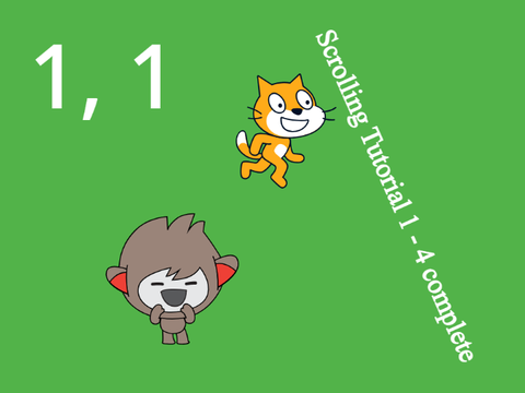 Scrolling tutorial 1 - 4 complete