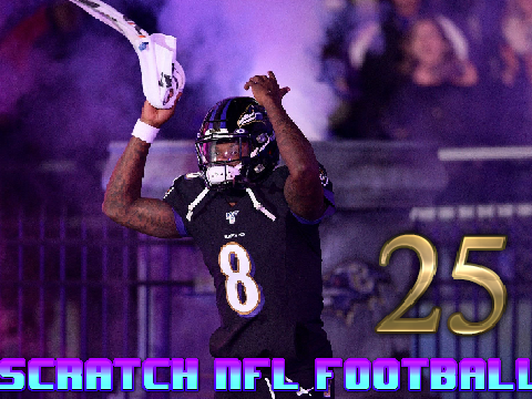 Scratch NFL Football 25 *NEW RELEASE*